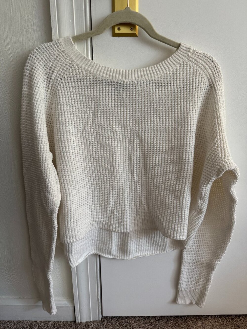 Legoe Heritage Crochet-Style Sweater